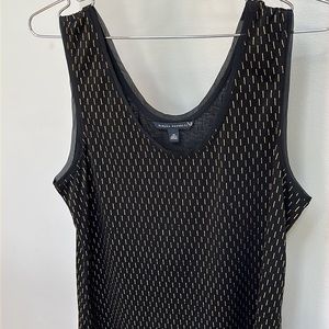 Banana Republic Black Beaded Top - Medium